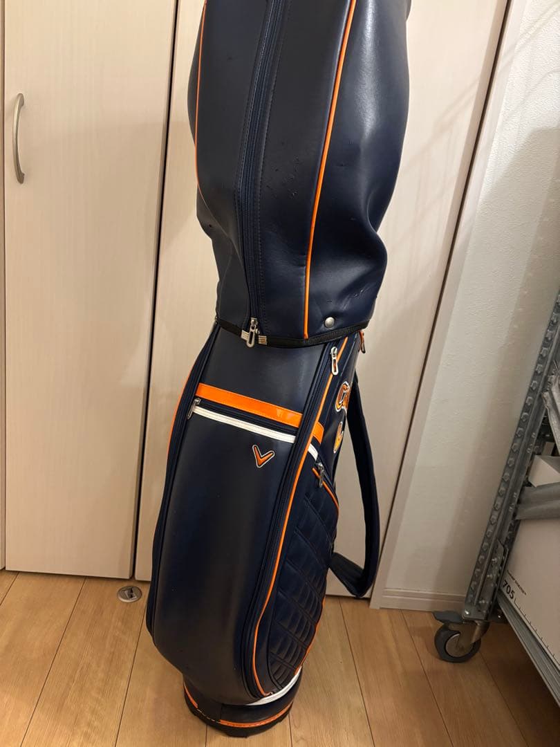 Callaway　キャディーバッグ　ネイビー/オレンジ