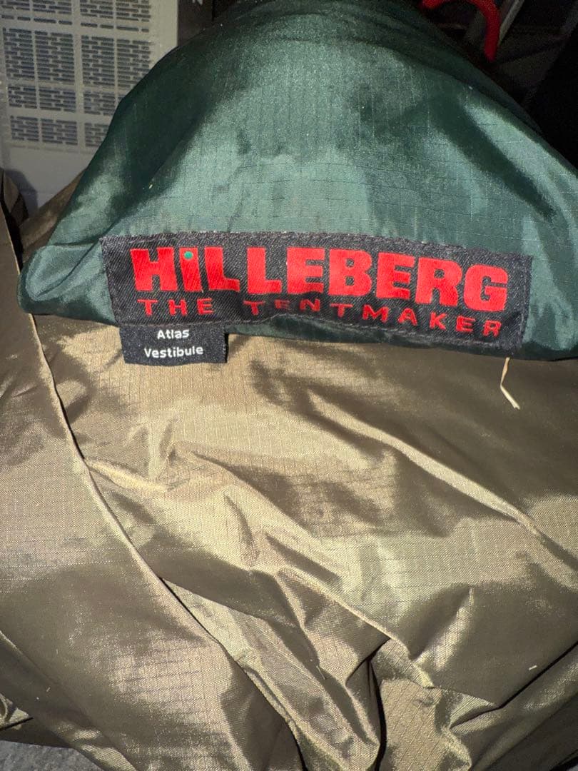 Hilleberg アトラス　ベスタビュール　グリン　エストニア製