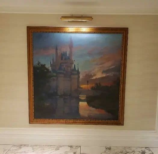 WDWウォルトディズニーワールドシンデレラ城絵画