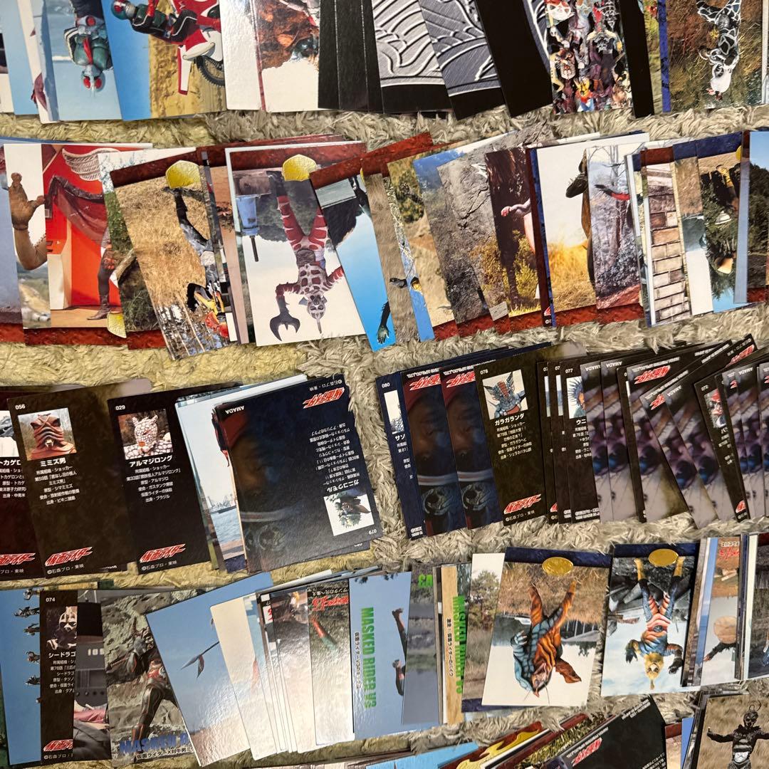 仮面ライダー　アマダ　トレーディングコレクション　600枚以上【5486