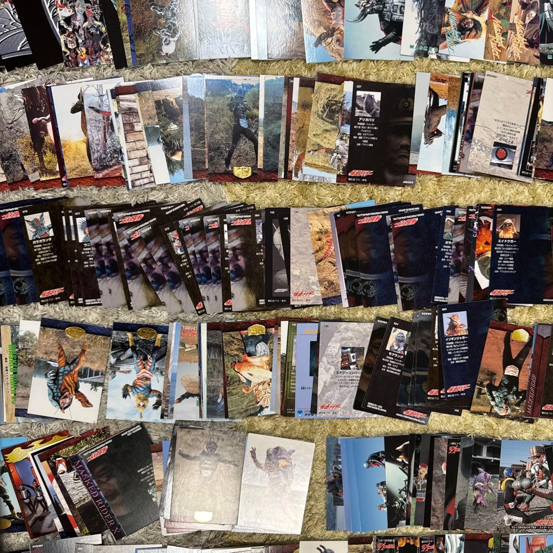 仮面ライダー　アマダ　トレーディングコレクション　600枚以上【5486