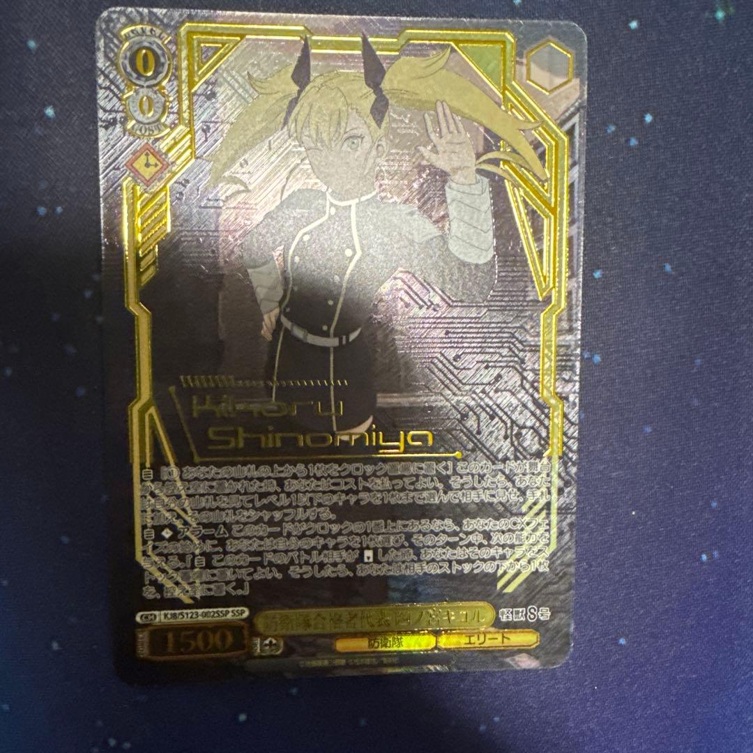 ヴァイスシュヴァルツ 防衛隊合格者代表 四ノ宮キコル SSP