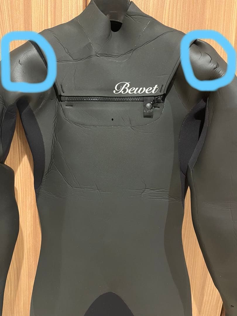 ビーウェット　メンズ　セミドライスーツ　Y ーXL 裏起毛