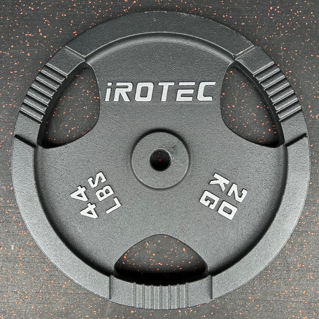 iROTEC アイロテック 28mmアイアンプレート 20kg×2枚