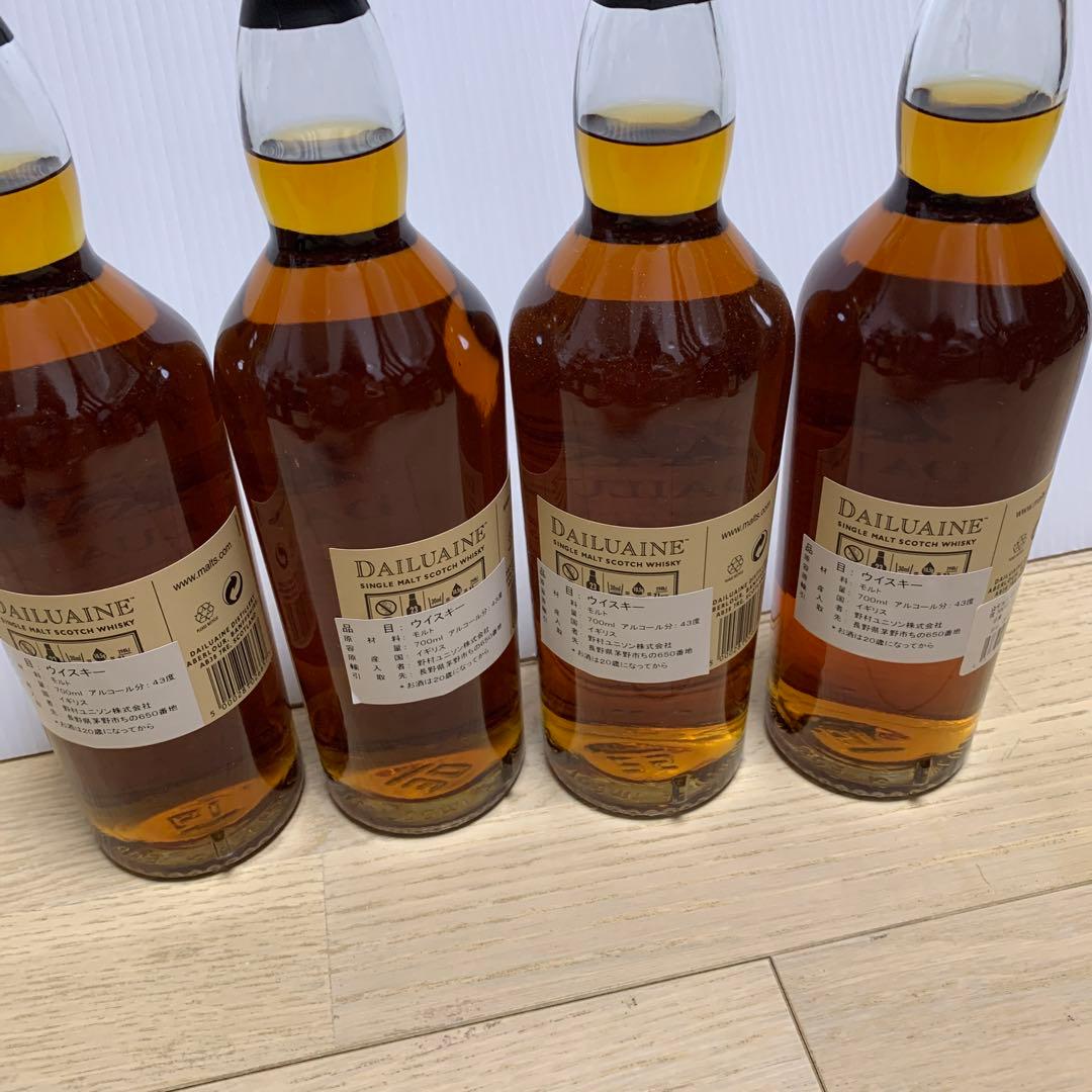 ダルユーイン16年ウイスキー 4本セット