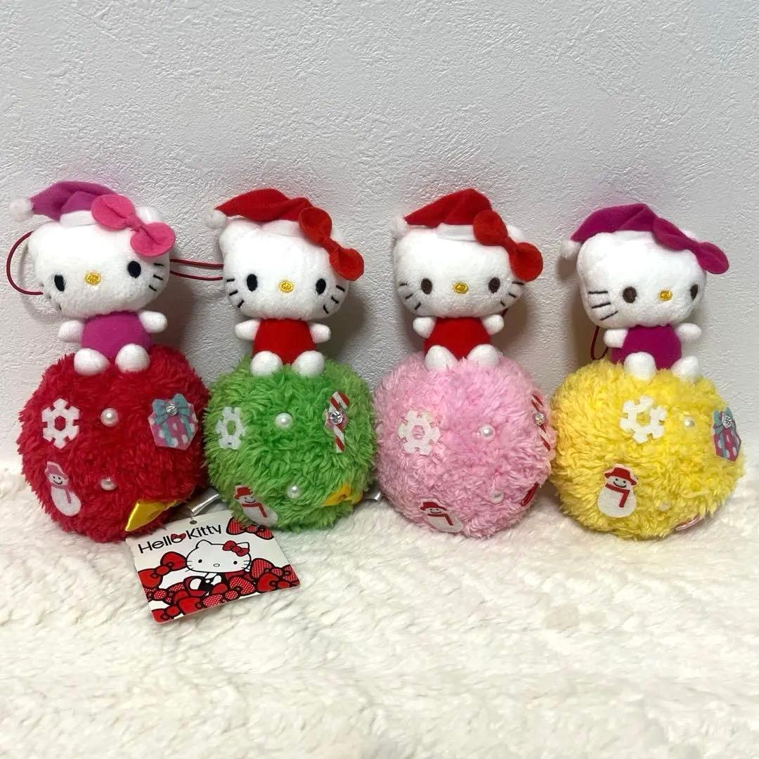 サンリオ　ハローキティ　ぬいぐるみ　マスコット　クリスマス 冬 2012