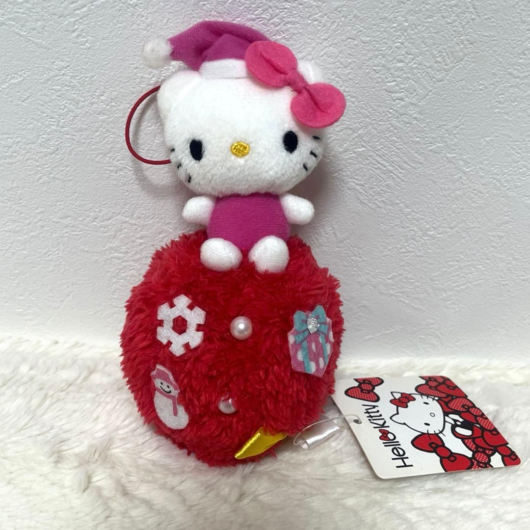 サンリオ　ハローキティ　ぬいぐるみ　マスコット　クリスマス 冬 2012