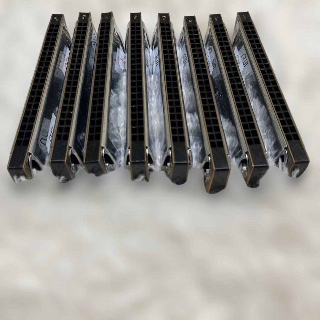 トンボ プレミアム21トーン バンド デラックス21トーン ハーモニカ 8本