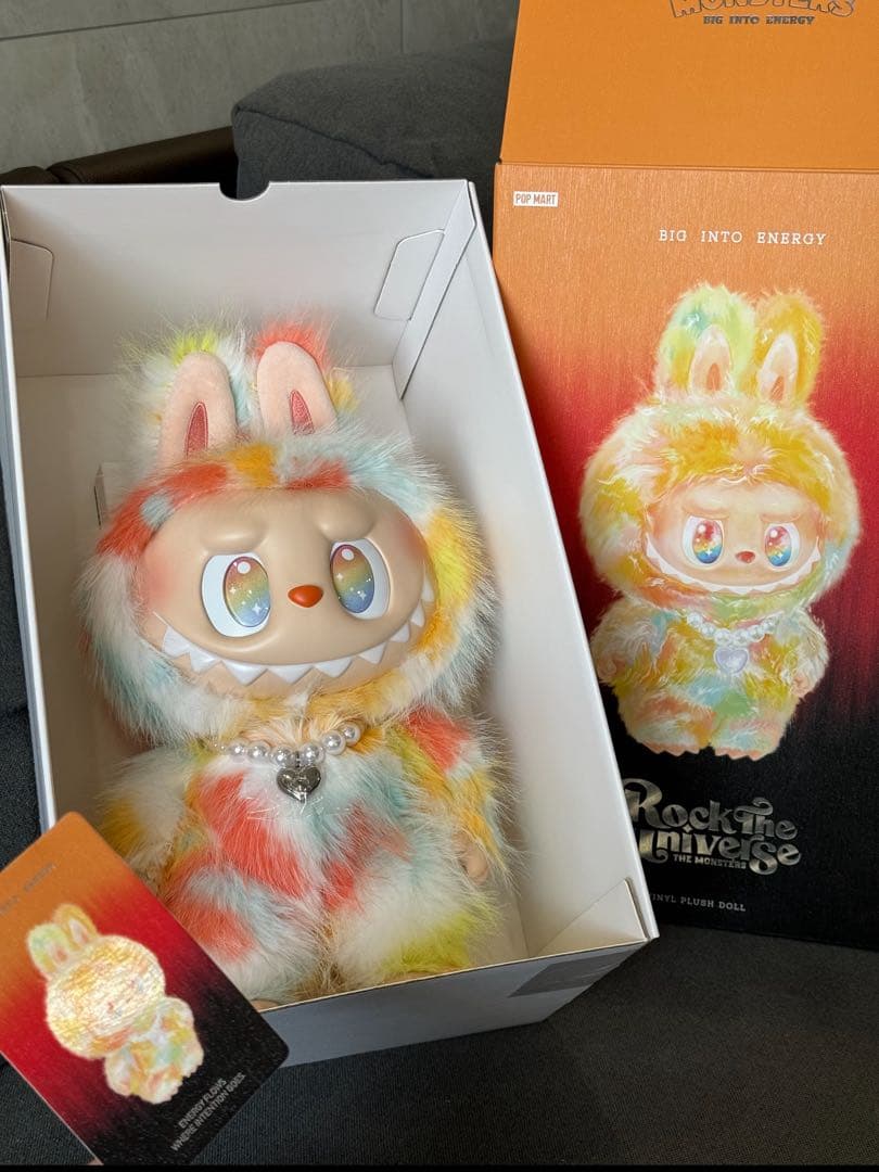 ぬいぐるみ THEMONSTERSBigintoEnergyROCKTHE UNIVERSE