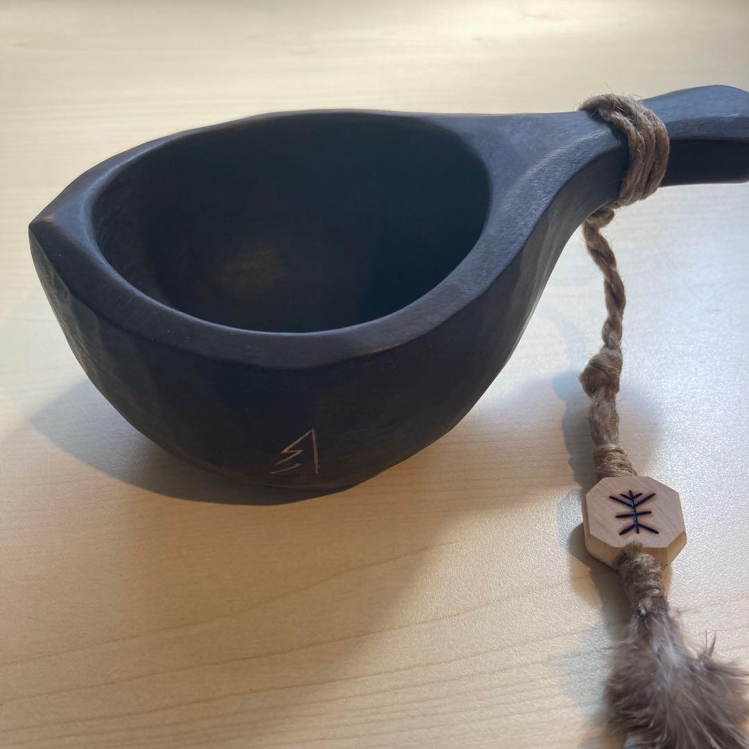 【新品】ソウルオブシベリア #1 丸型ペンダント　No.1801 ククサ