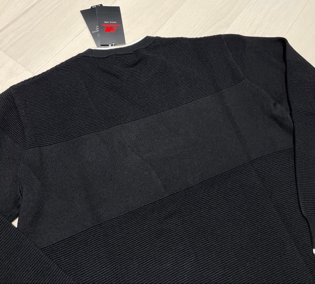 りん ニューバランス ゴルフ クルーネック プルオーバー メンズ ニット