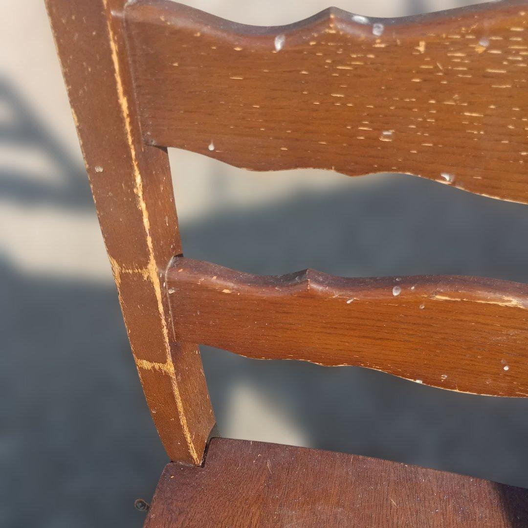 5112)横浜ダニエル　ヴィンテージチェア　ダイニングチェア　椅子