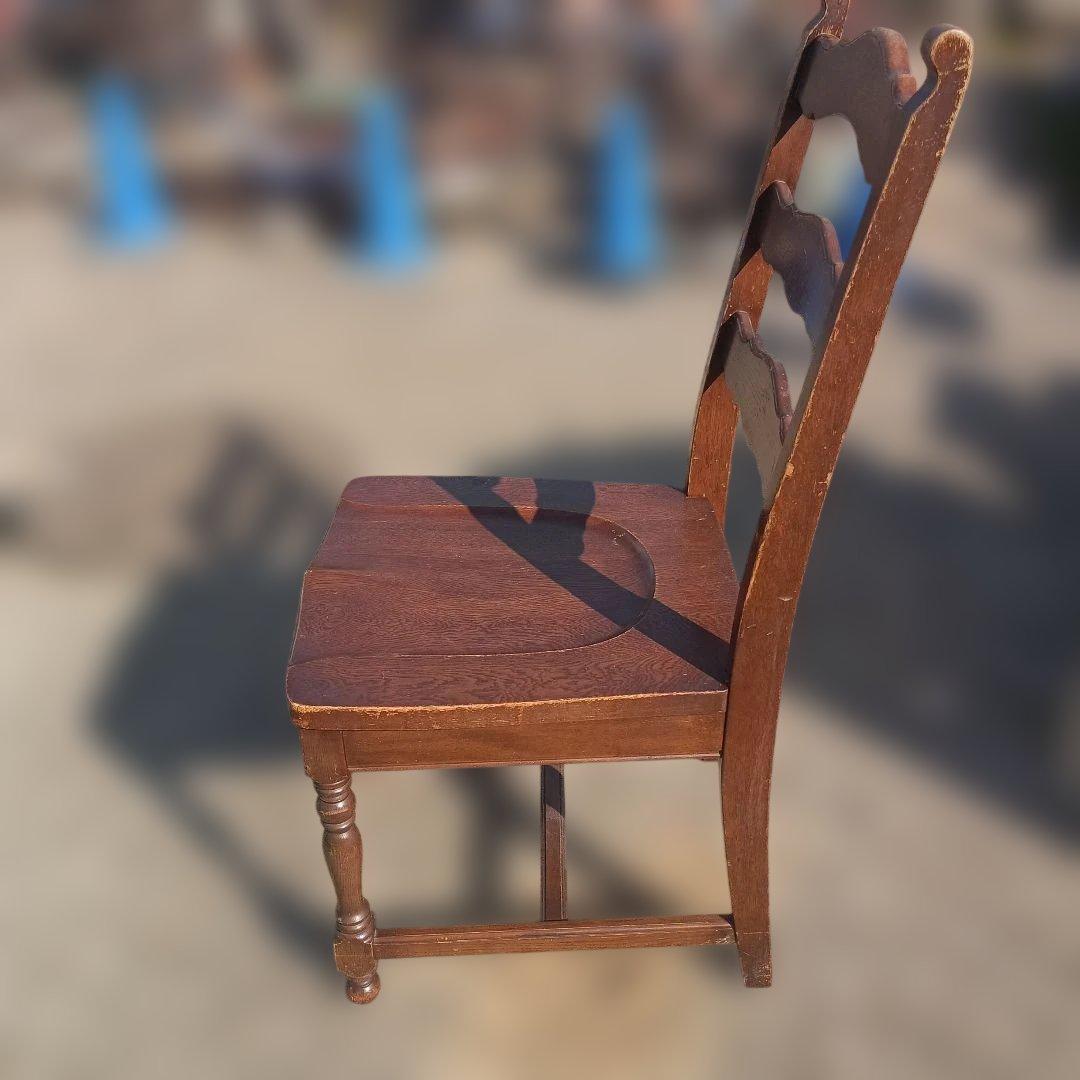 5112)横浜ダニエル　ヴィンテージチェア　ダイニングチェア　椅子