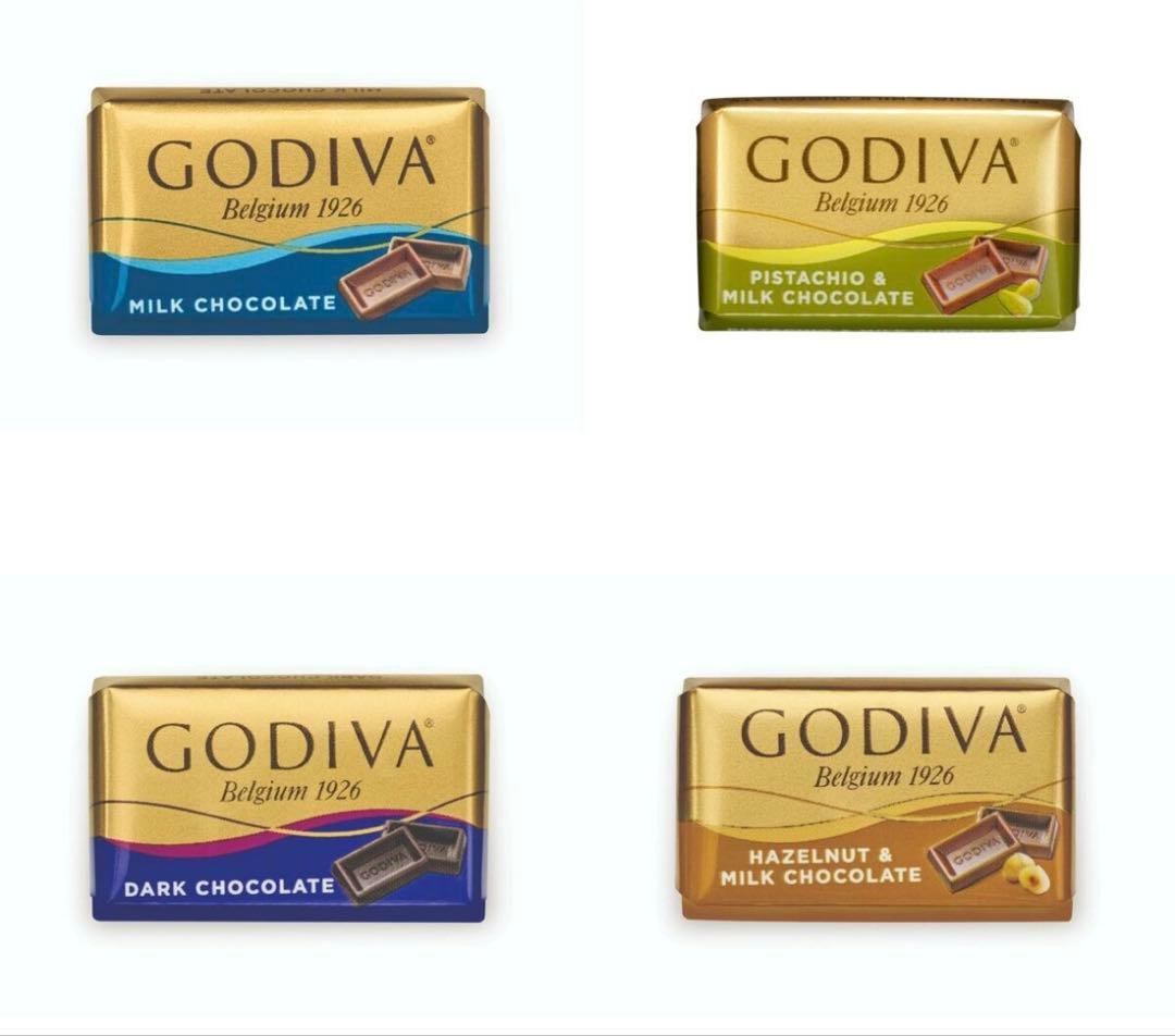 【4箱セット】GODIVA ナポリタン チョコレート　4種320g