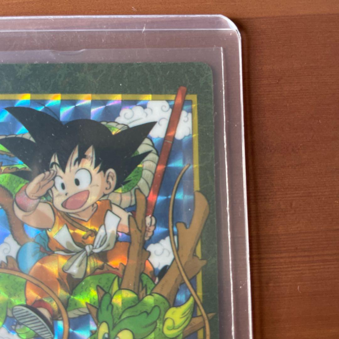 ドラゴンボールカードダス　ビジュアルアドベンチャー　85 神龍に乗って