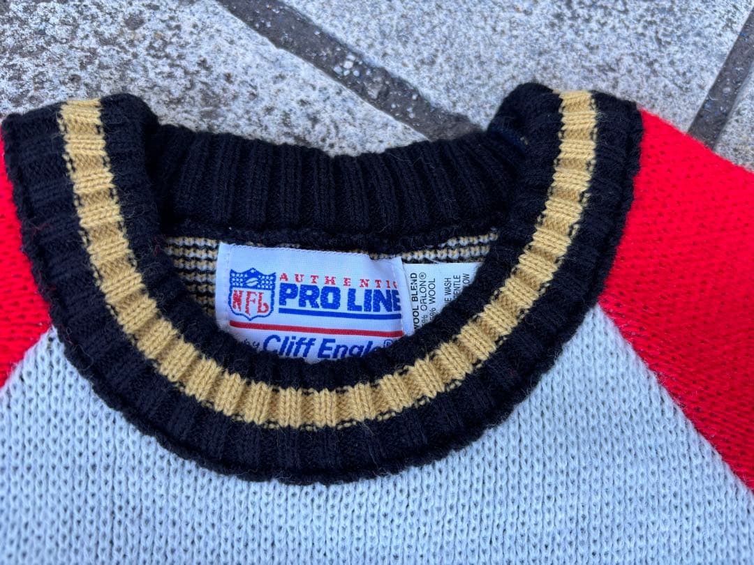 値下げ 49ERS knit sweater USA製 Mens M