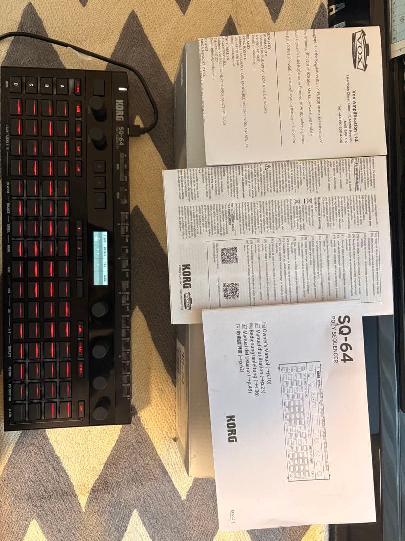 KORG SQ-64 MIDIシーケンサー