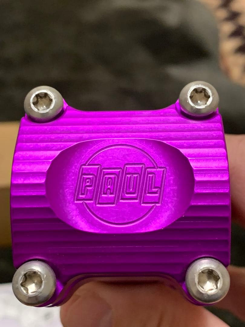 PAUL BOXCAR STEM 90mm×0° パープル