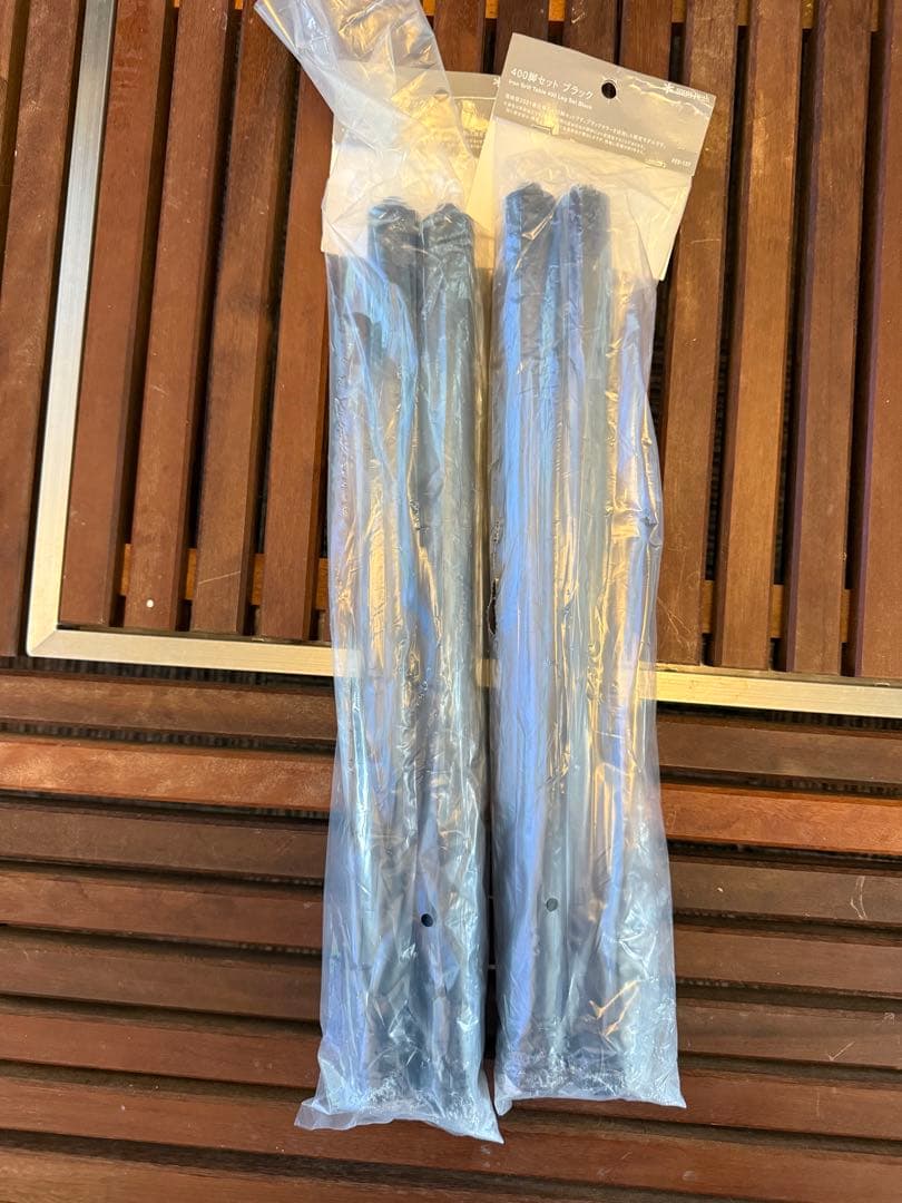 【雪峰祭22春】　新品未使用　igt 400脚セット　ブラック　２個セット