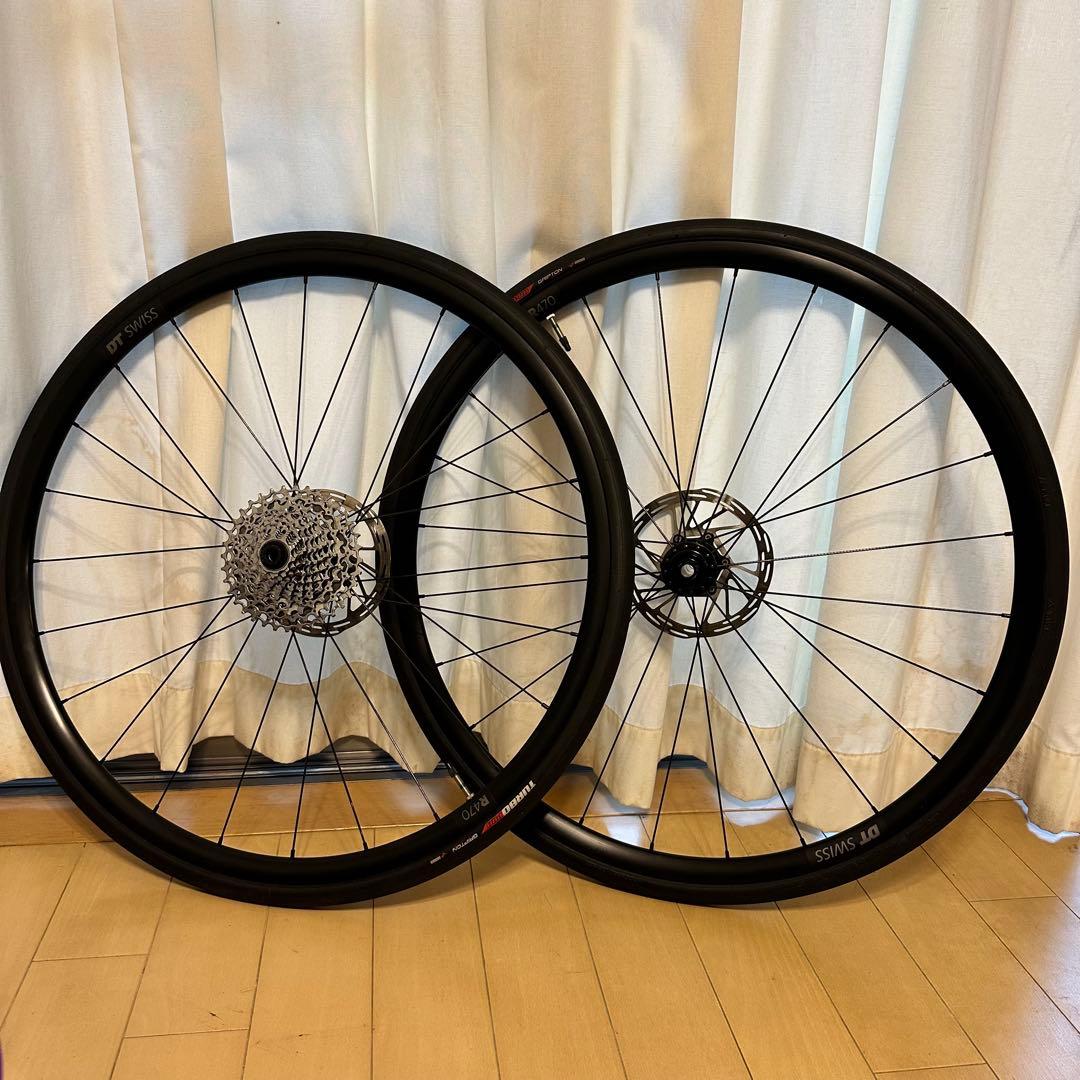 DT swiss R470DB タイヤ・スラムスプロケ・ローター付き