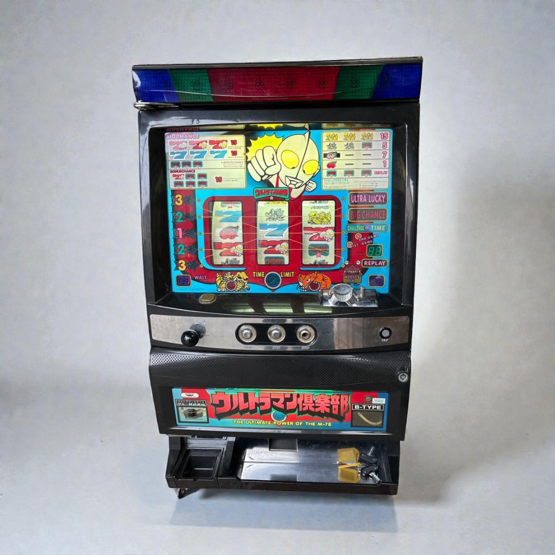 パチスロ実機 ウルトラマン倶楽部Bタイプ 家庭用100V