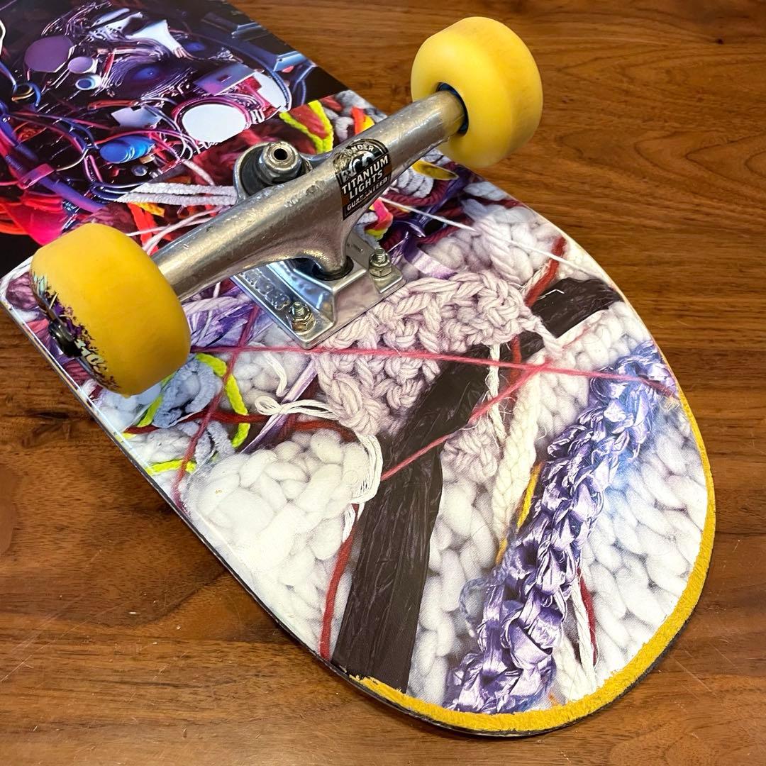 パレス　スケボー　コンプリート　サンダー　チタニウム　スピットファイア　美品