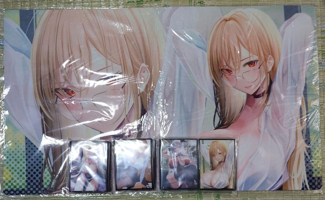 アズールレーン インプラカブル エーギル プレイマット&スリーブ 5点セット