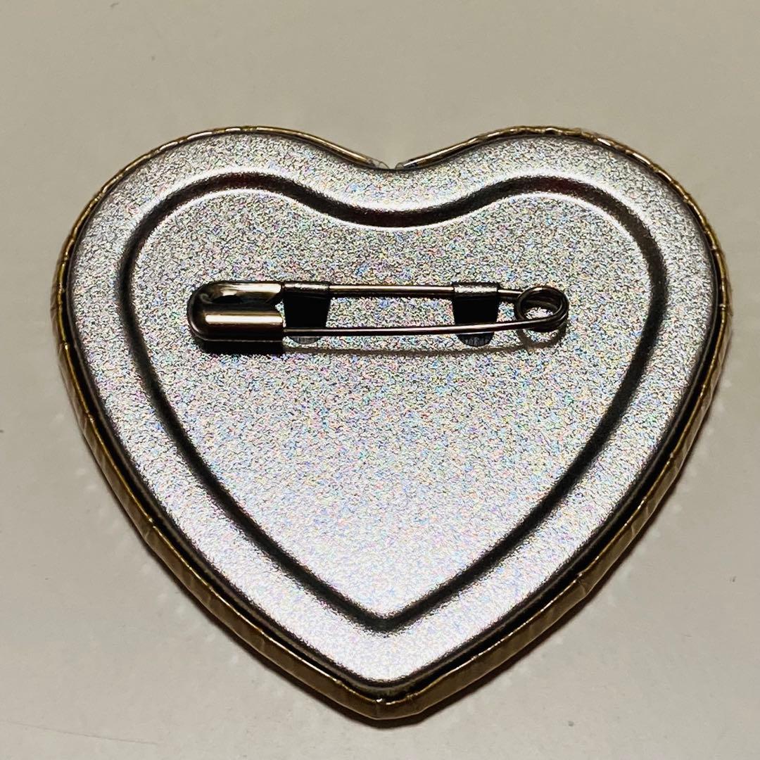 貴重✳️ヒューマンバグ大学『瓜生龍臣 200万人記念 ハート型缶バッジ』天城戦争編