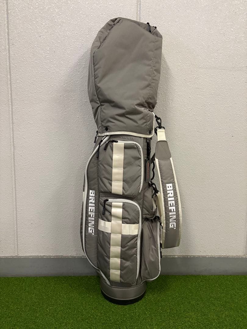 BRIEFING キャディバッグ グレー