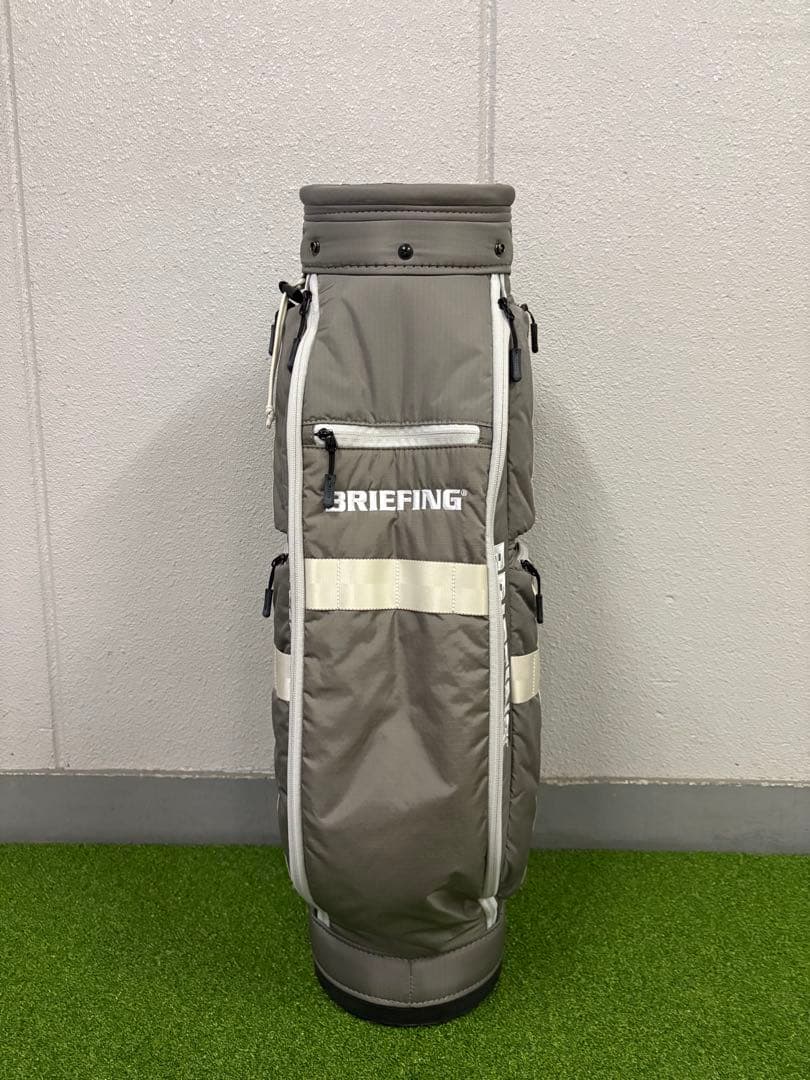 BRIEFING キャディバッグ グレー