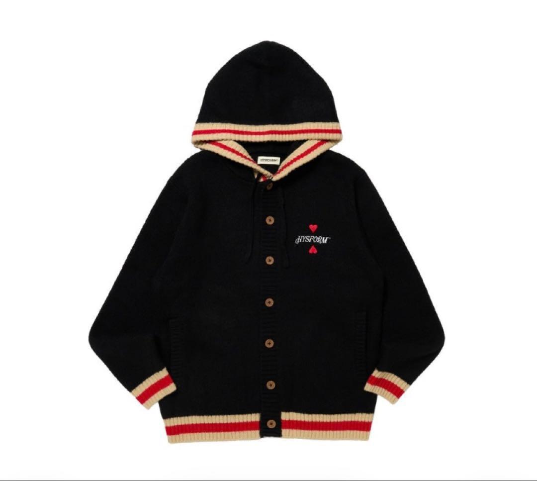 HYSFORM™ KNIT BUTTON HOODIE