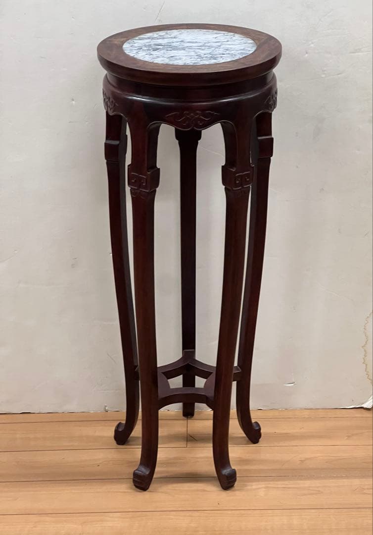 ［美品］花梨　花台　送料込み