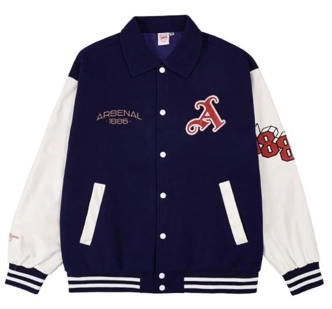 アーセナル スタジャン ネイビー XLサイズ