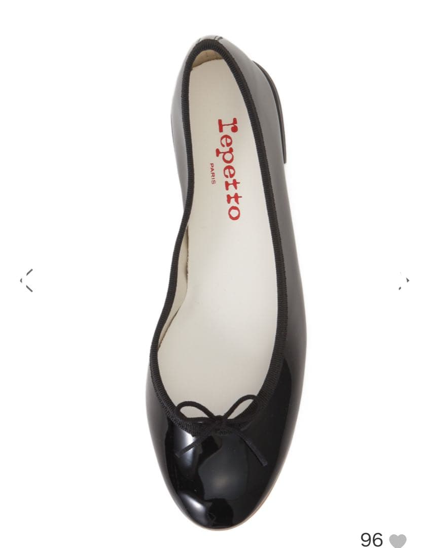 Repetto レペット　バレエフラットシューズ 36 23.5㎝　ブラック
