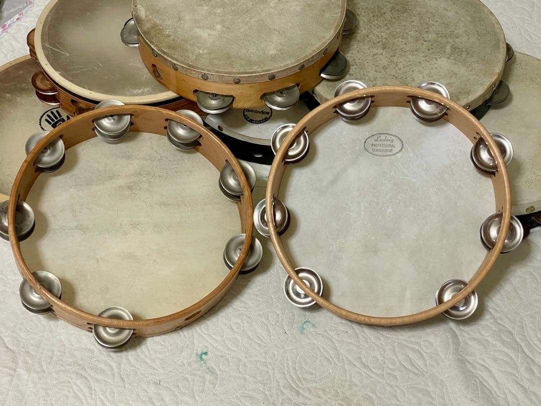 パーカッション・打楽器 LUDWIG 10\" Professional Tambourine