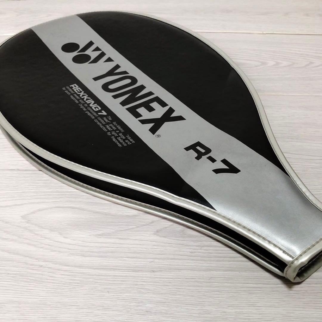 ヨネックス 硬式用テニスラケット カバー付き 日本製 美品中古 定価2万6千円