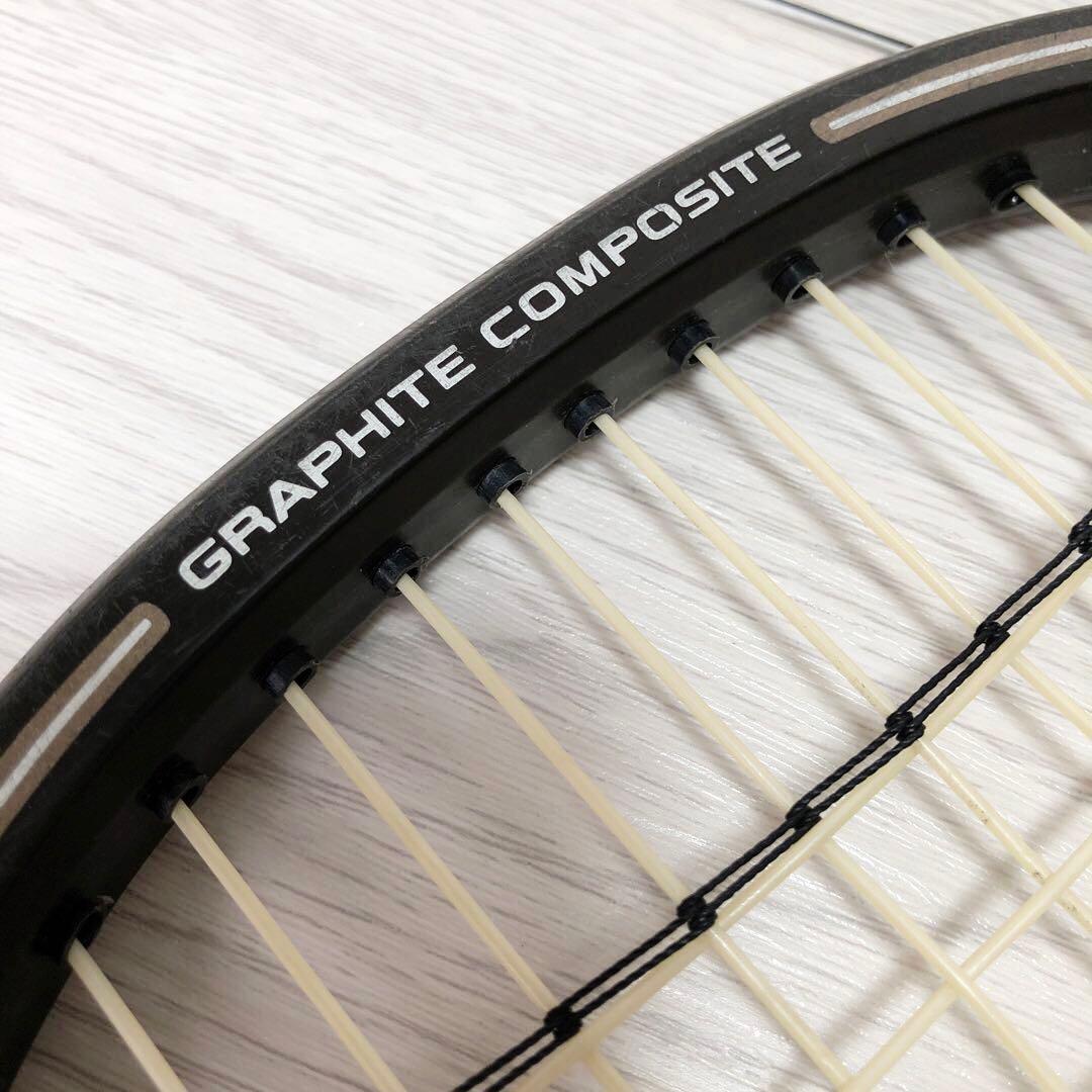 ヨネックス 硬式用テニスラケット カバー付き 日本製 美品中古 定価2万6千円