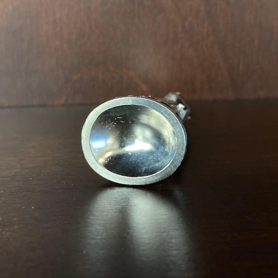 純銀製シルバー洗観音仏像本物ミニチュアフィギュア