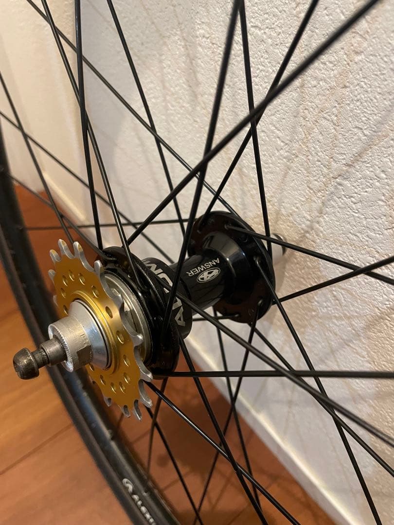 BMXホイールセット ANSWERアルミハブ TIOGAタイヤ キッズ 子供