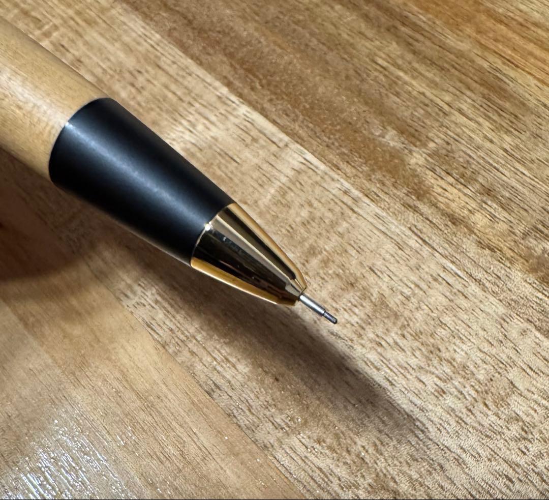 【野原工芸】木曽ひのき シャープペンシル 本体 付属品完備 希少