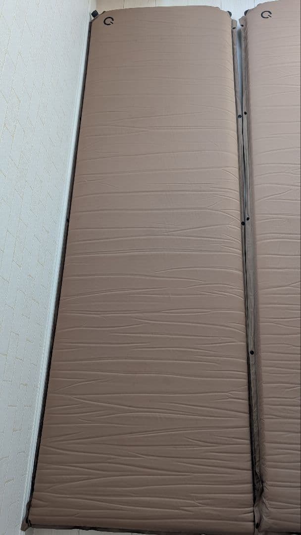 クイックキャンプ インフレーターマット 8cm シングル 3個セット　車中泊