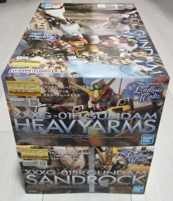 MG ガンダム ヘビーアームズEW & ガンダムサンドロックEW 2セット