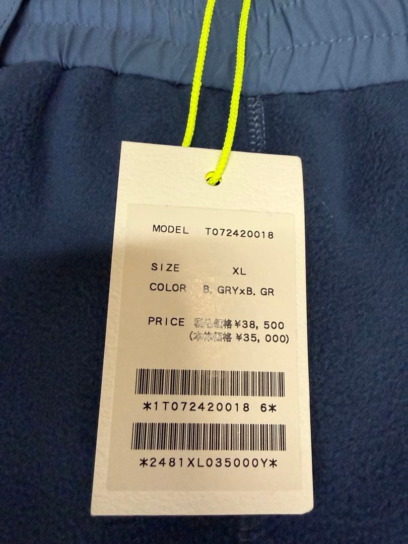 新品正規品【TFW49/XL】フリースジョガーパンツ裏起毛