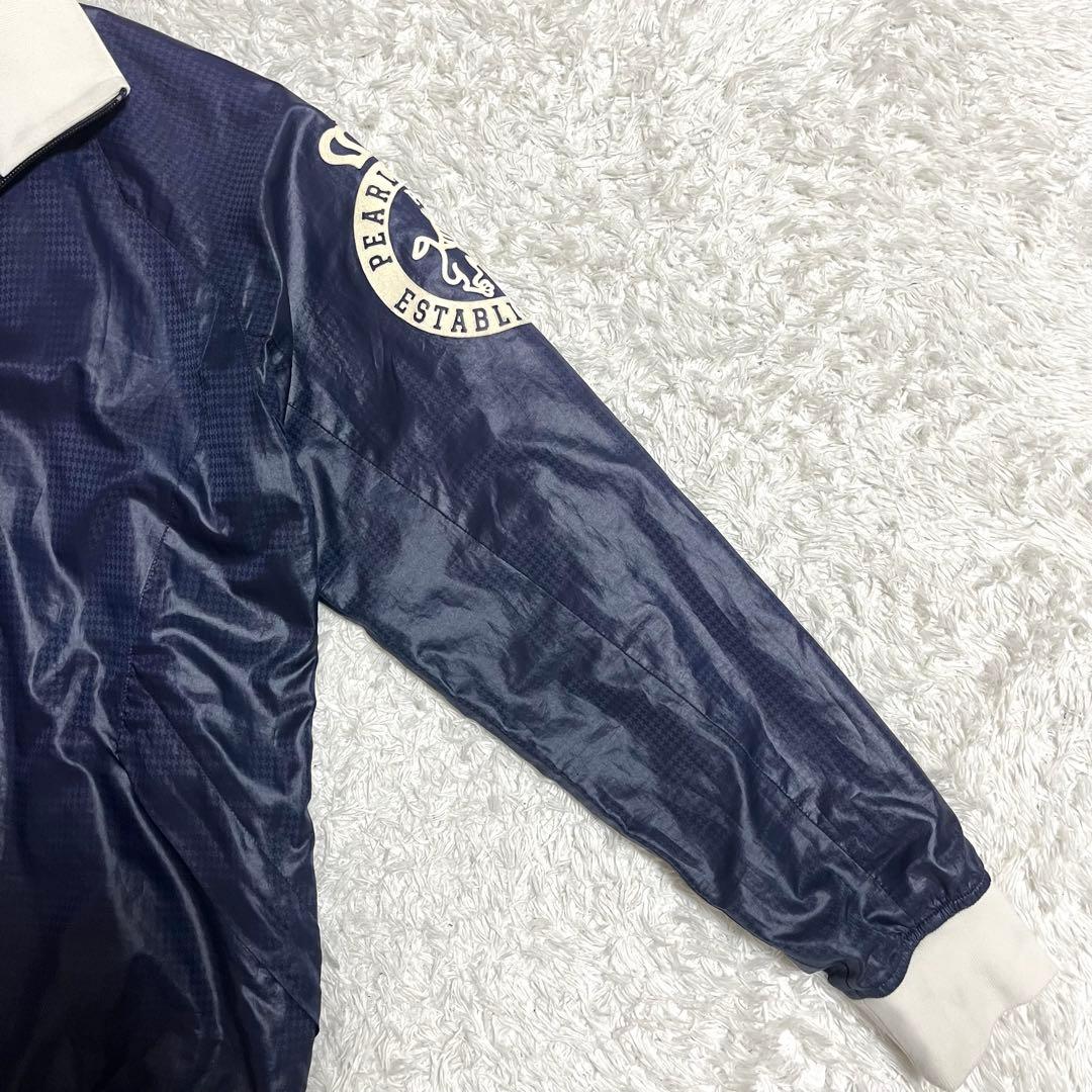 ✨入手困難✨パーリーゲイツ ナイロンジャケット 千鳥格子 ロゴ Lサイズ 蓄熱