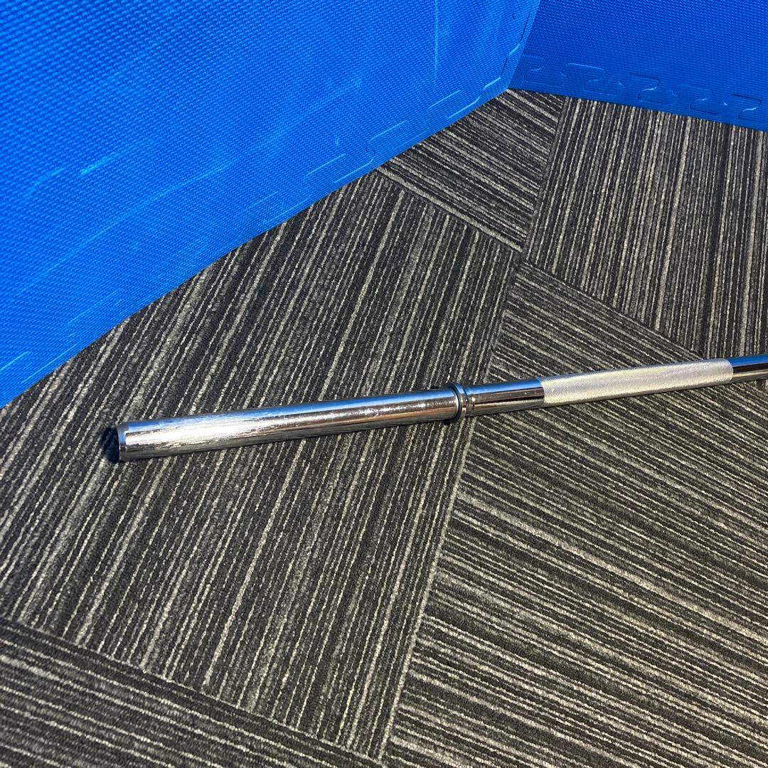 バーベルシャフト。ワイドグリップ、アイロテック