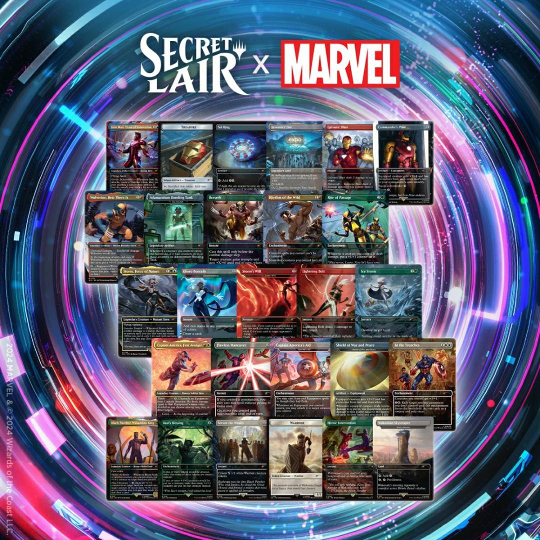 Secret Lair Marvel Nonfoil Bundle 特典付き