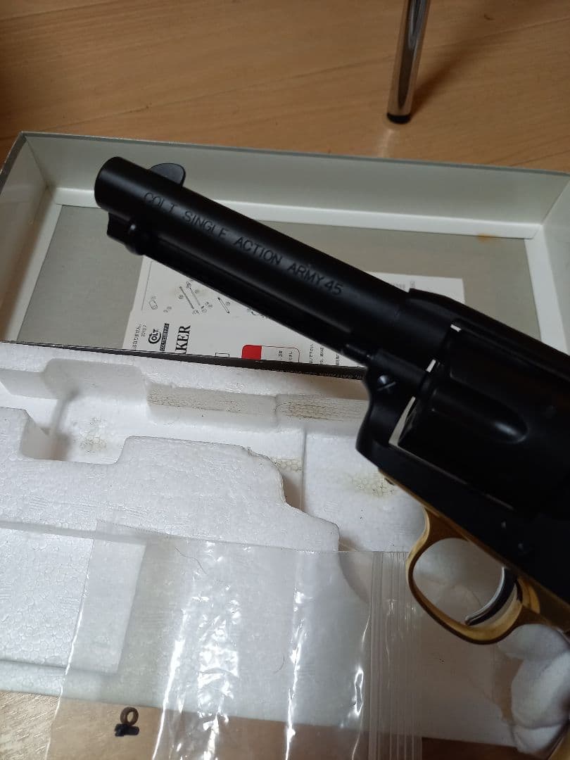 ミ*シ様 安！マルシン工業ガスガン COLT S.A.A.45 PEACE MA
