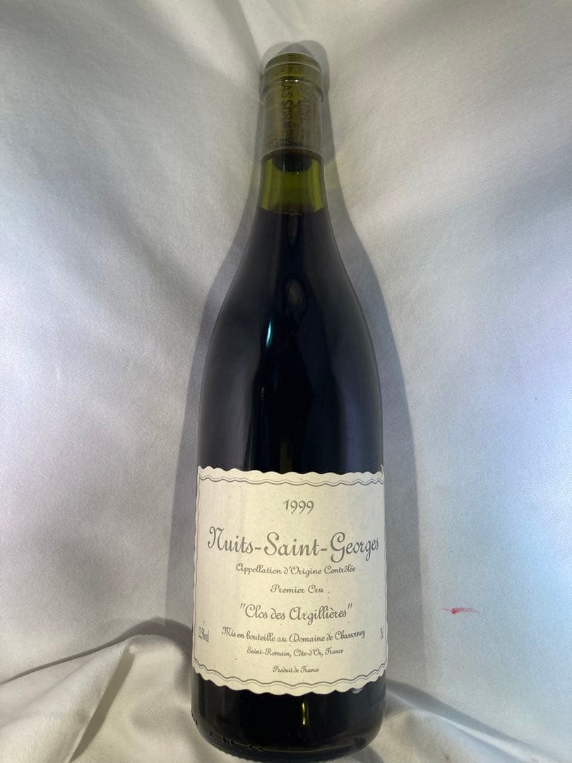コサール希少 ニュイ・サンジョルジュ・1erクリュ・クロデ・アルジリエール'99