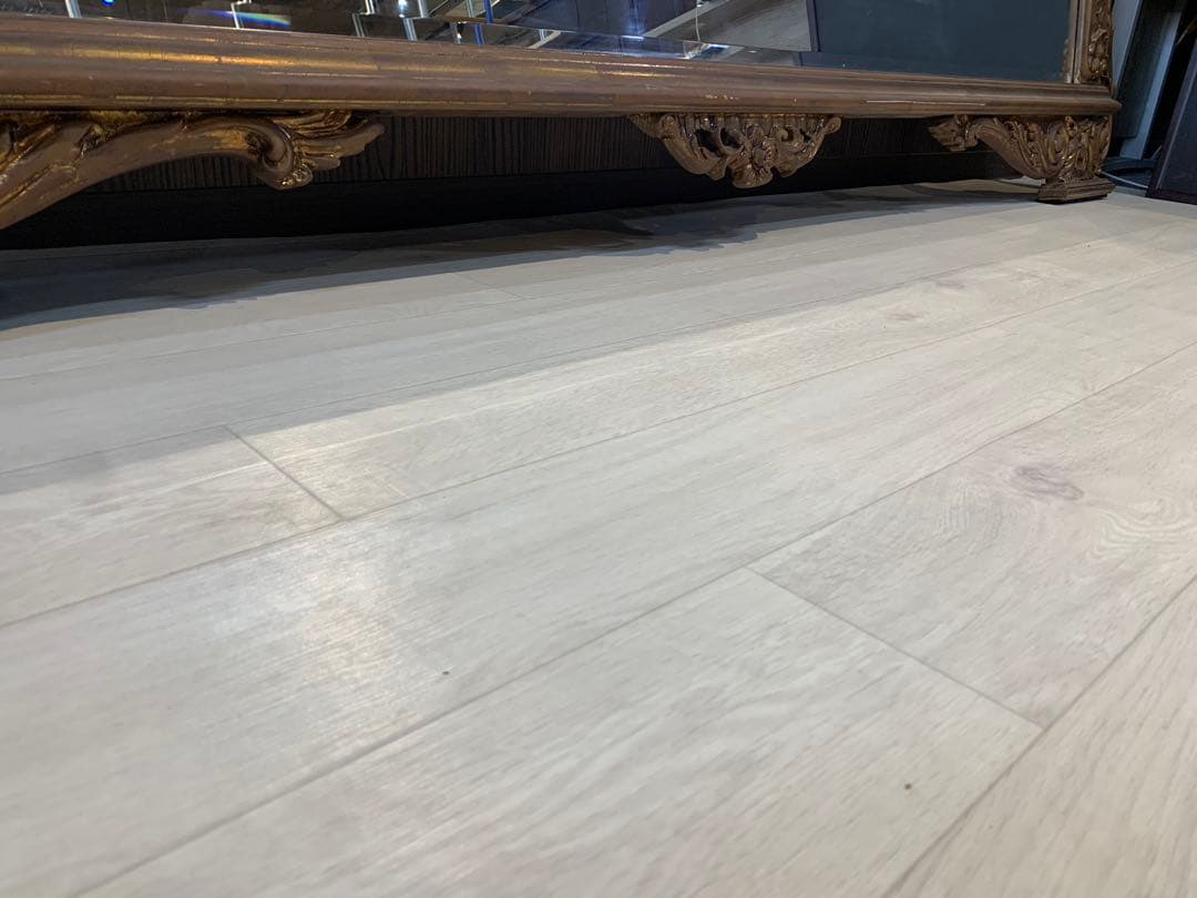 バロックスタイル 鏡 天使彫刻付き