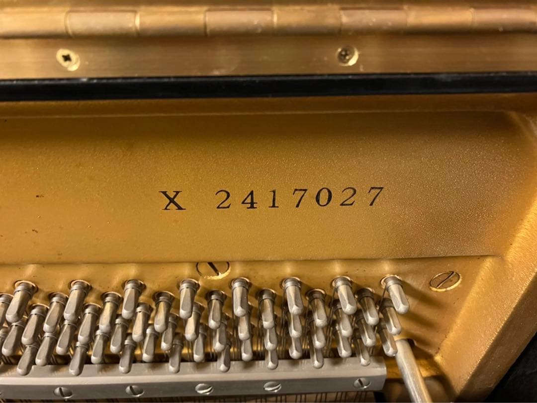 配送料元払い　消音機能付き　YAMAHA アップライトピアノ